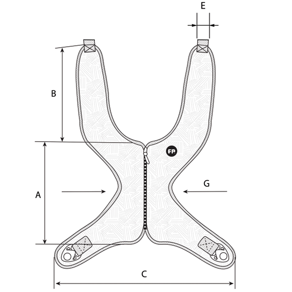 FP-01 Dynamic 4-point Chest Support